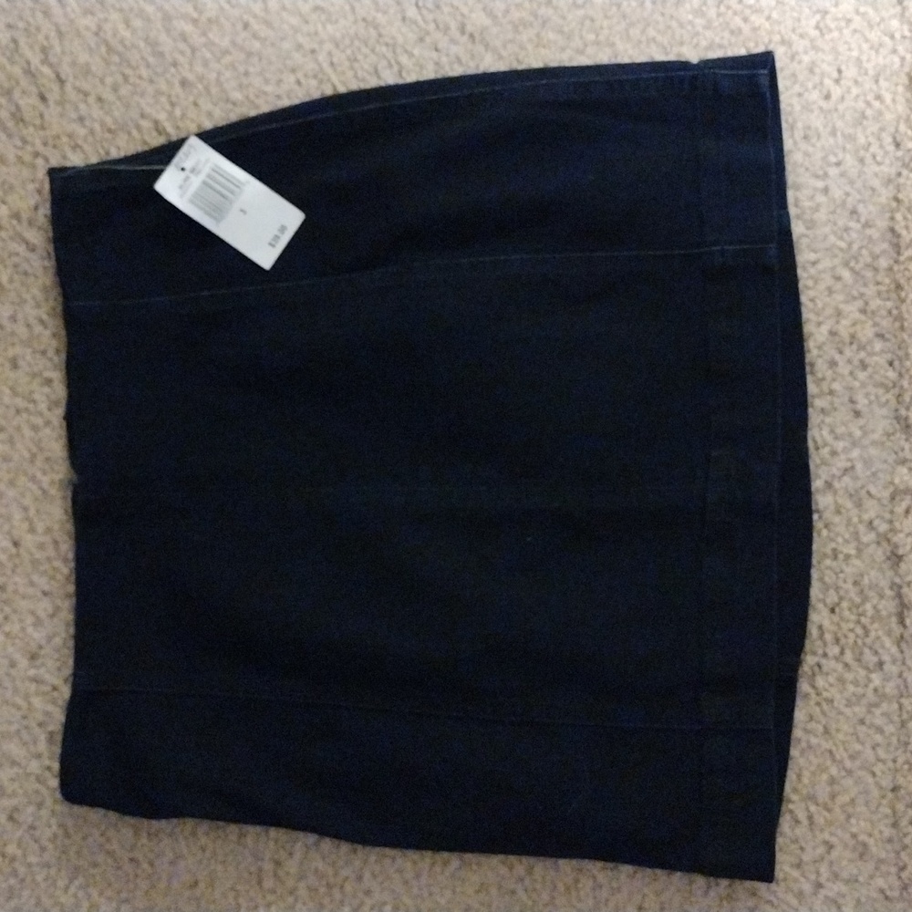 Tinseltown Stretch Denim Mini Skirt